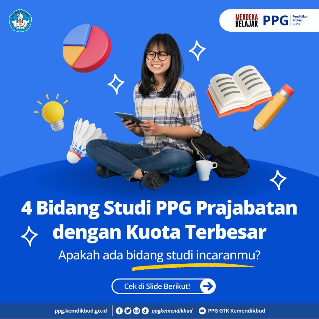 You are currently viewing Bidang Studi PPG Prajabatan dengan Kuota Terbesar