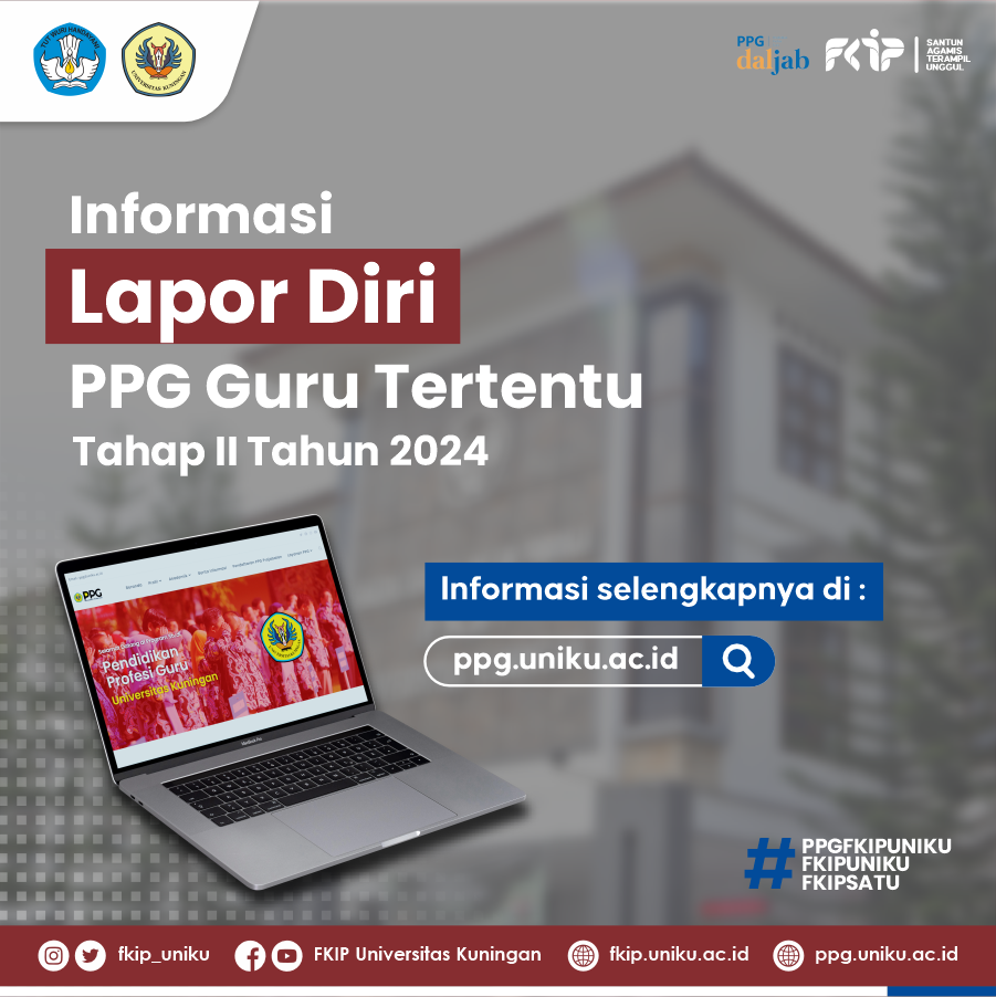 You are currently viewing Lapor Diri PPG Guru Tertentu Gelombang II Tahun 2024